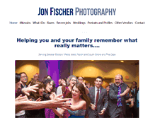 Tablet Screenshot of jonfischerphotography.com